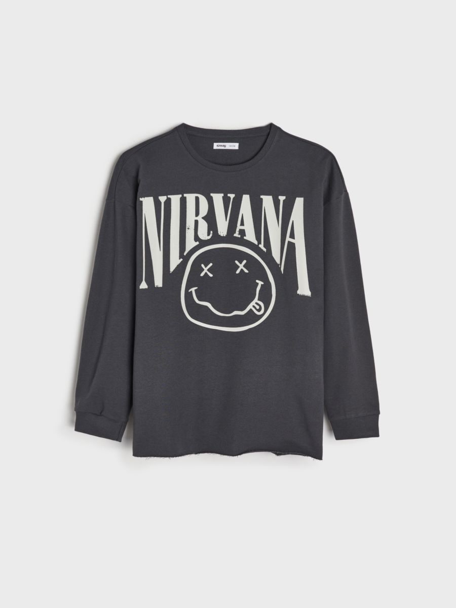 Φόρεμα Nirvana - σκουρο γκρι - SINSAY