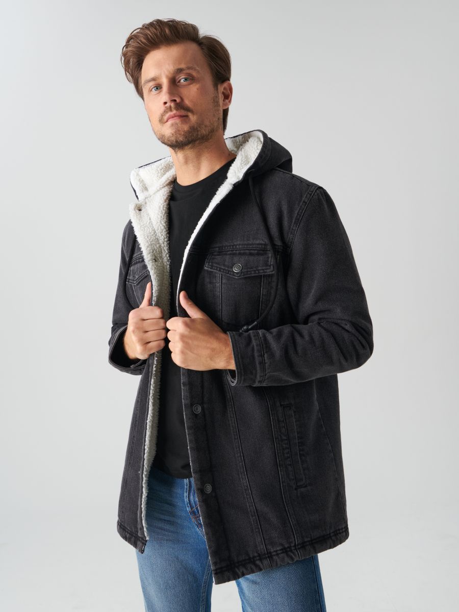 Levi's | Jackets & Coats | Levi Sherpa Lined Hooded Jean Jacket | Poshmark