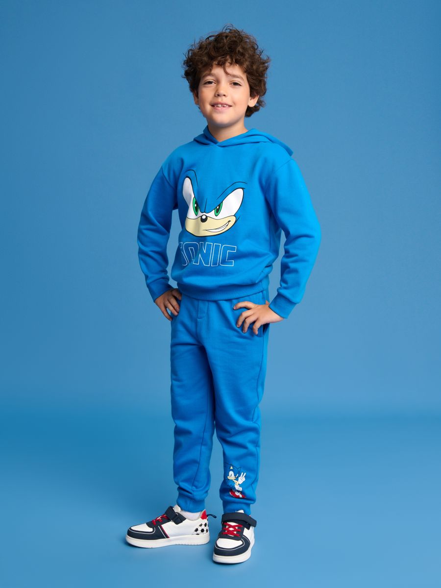 Komplet trenerka Sonic the Hedgehog - plava - SINSAY