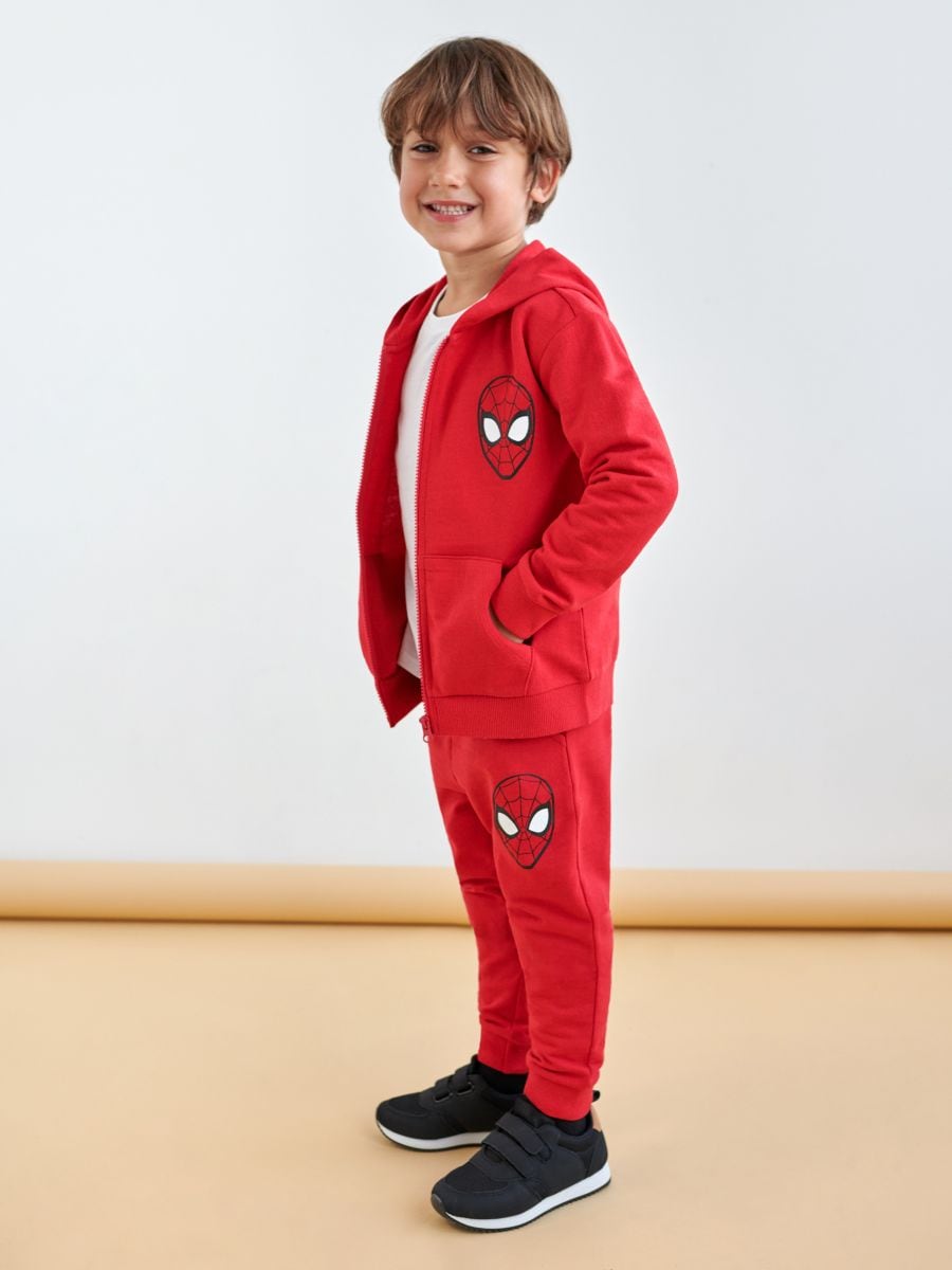 Παντελόνι φόρμας jogger Spider-Man - κοκκινο - SINSAY