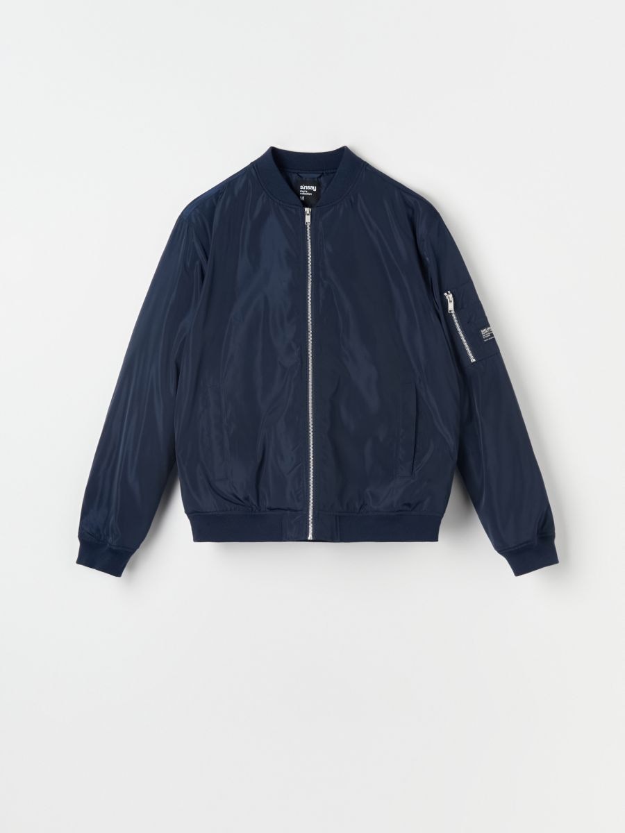 Bomber-jakk - tumesinine - SINSAY
