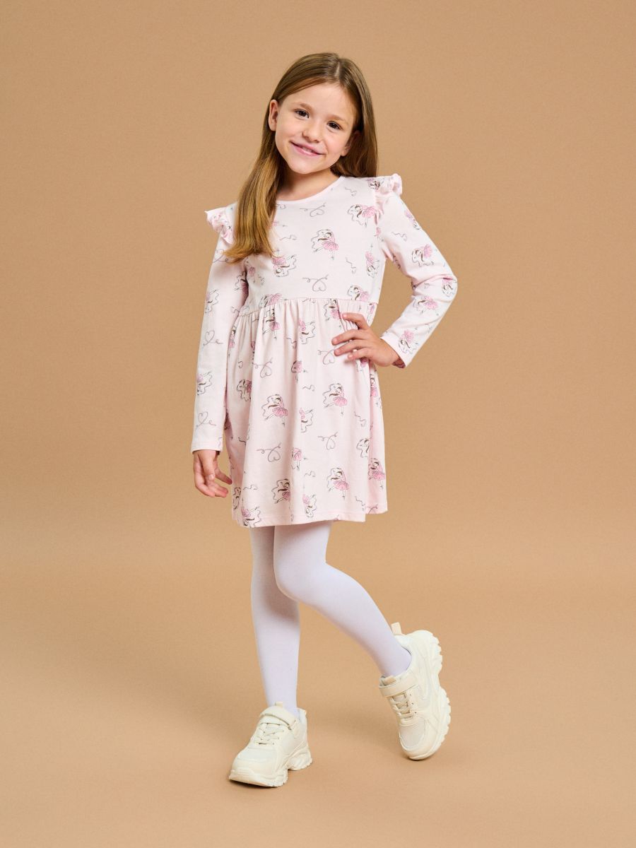 Vestito con dettagli a balze - multicolor - SINSAY