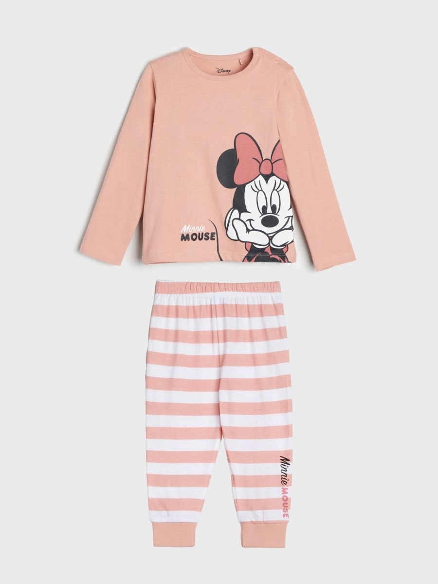 Minnie Mouse pyjama set - dusty rose - SINSAY