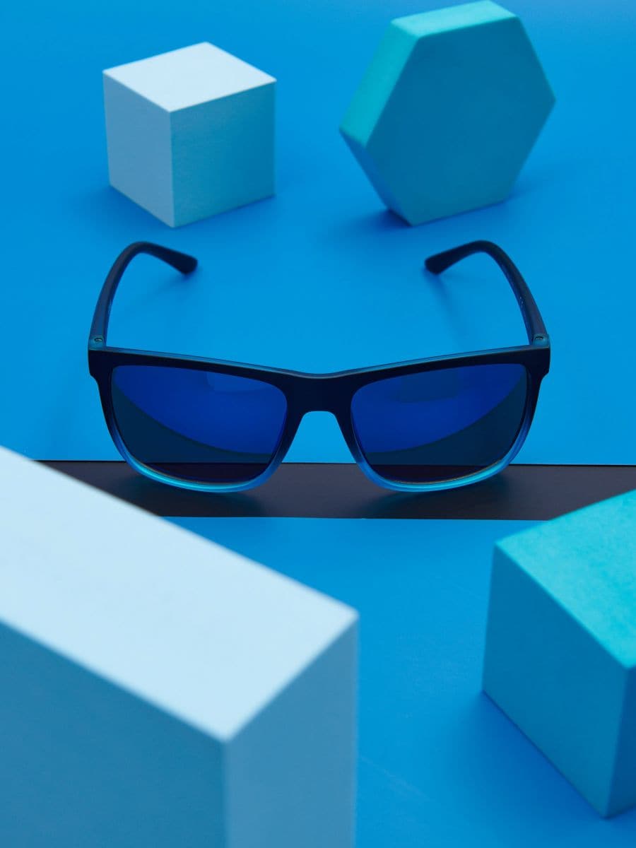 Slnečné okuliare - modrá - SINSAY
