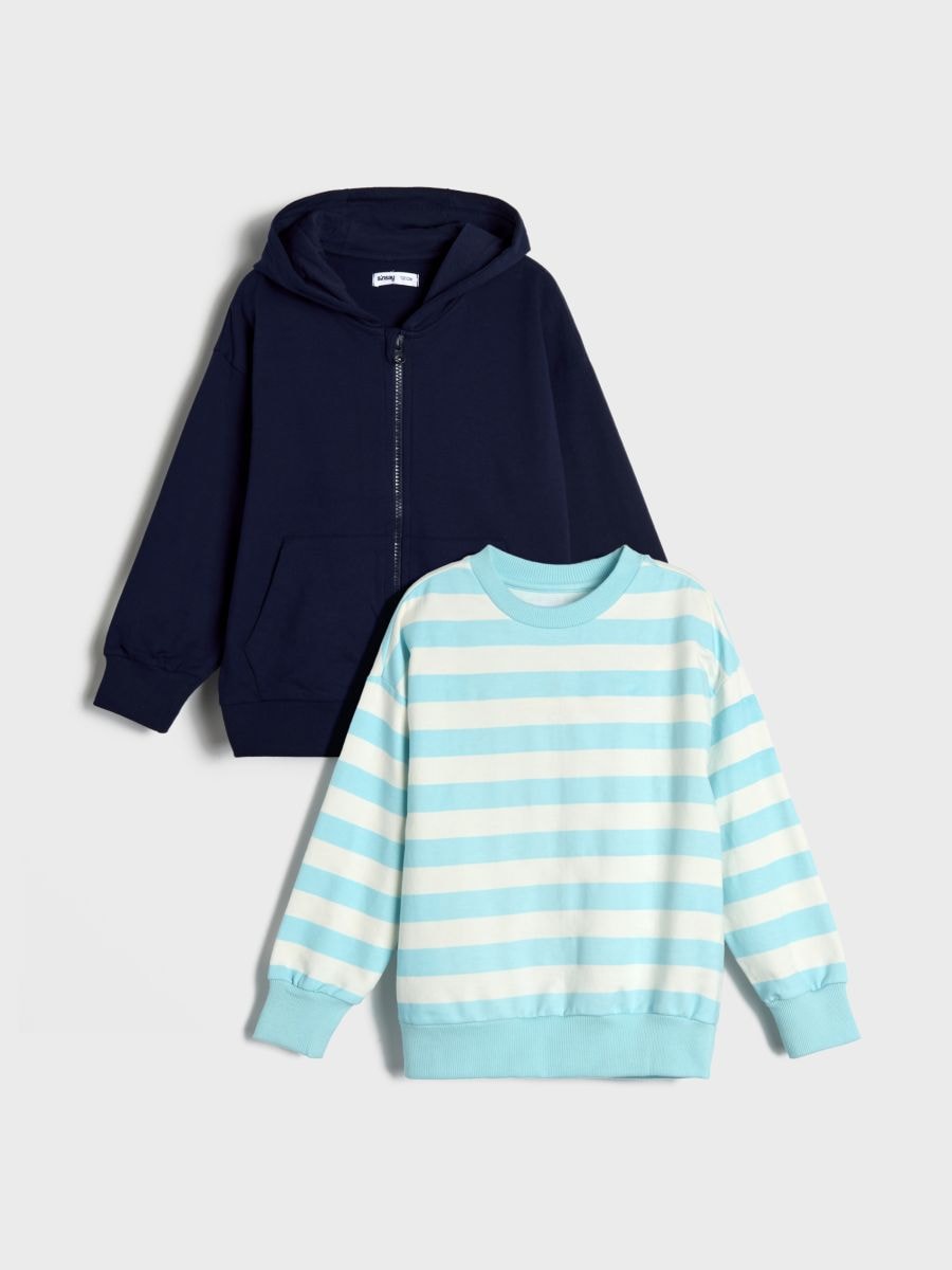 Set de 2 bluze sport - crem - SINSAY