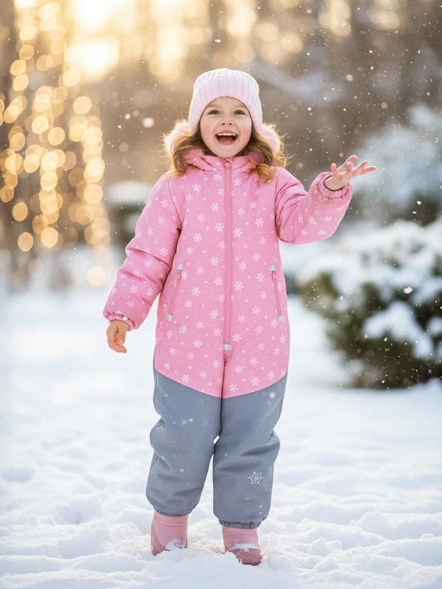 Kombinezon s kapuljačom - prljavo roze - SINSAY