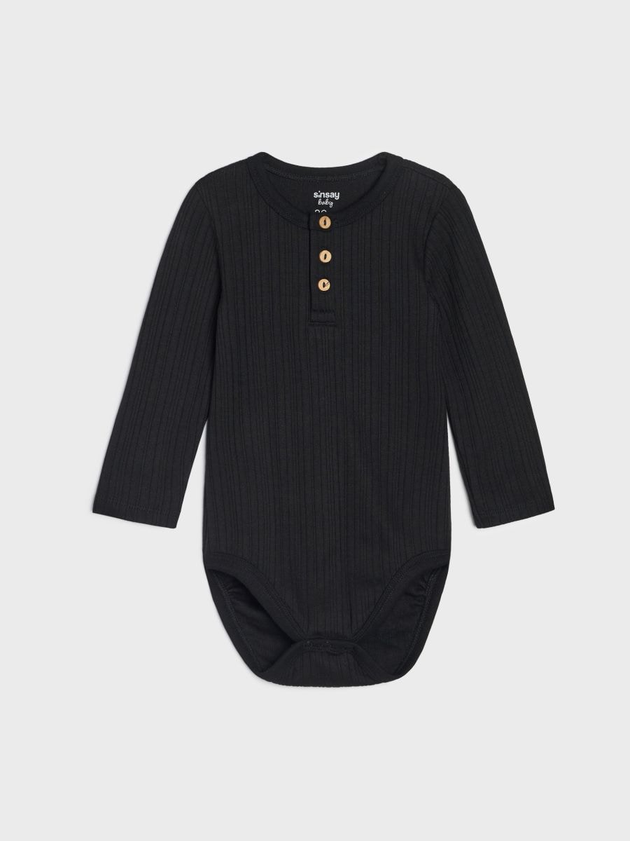 Body in cotone - nero - SINSAY