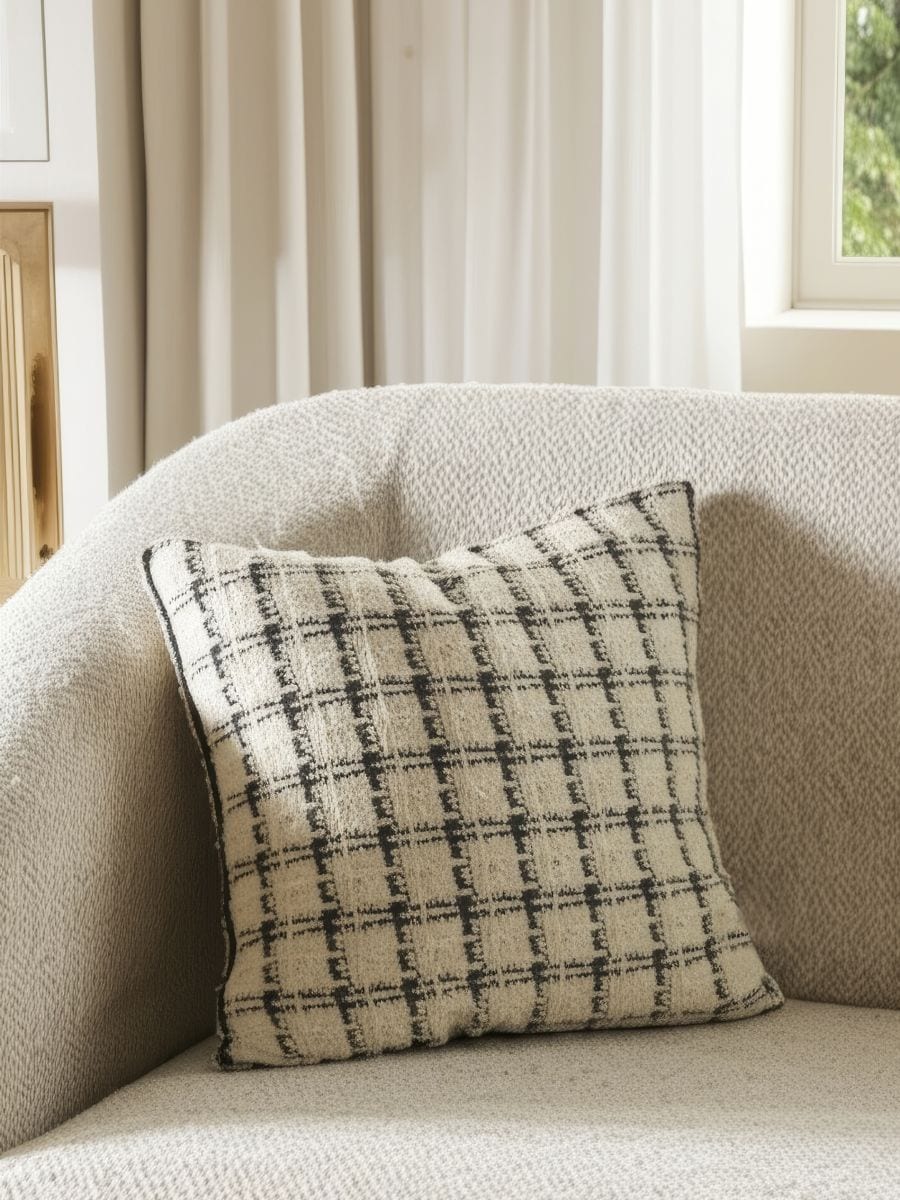 Cuscino decorativo - grigio scuro - SINSAY