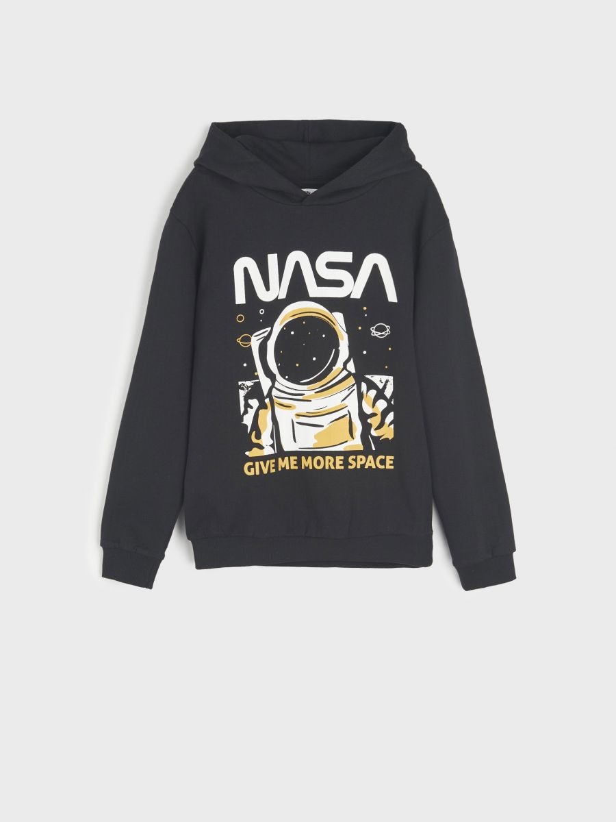 Bluza NASA - czarny - SINSAY