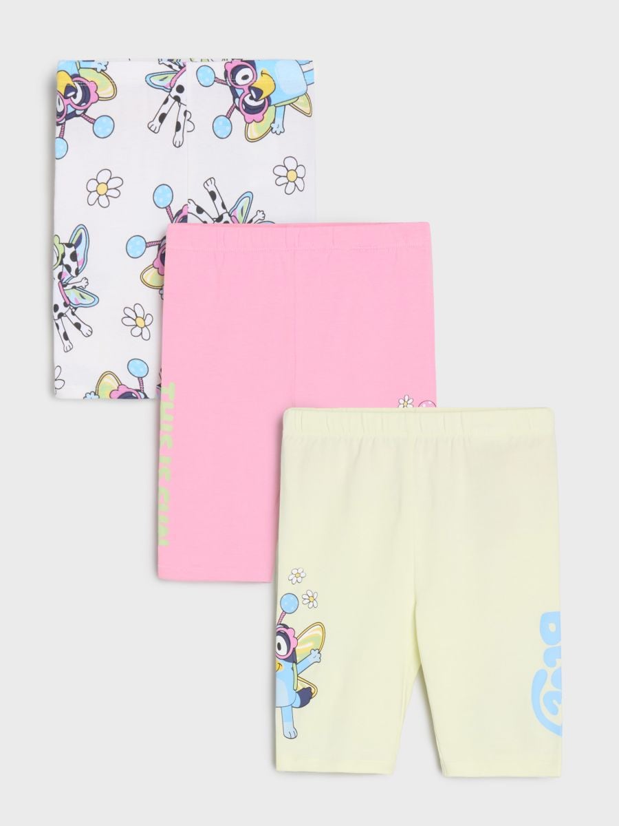 Set de 3 perechi de colanți Bluey - multicolor - SINSAY