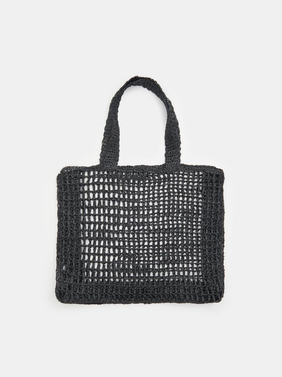 Shopper bag - black - SINSAY