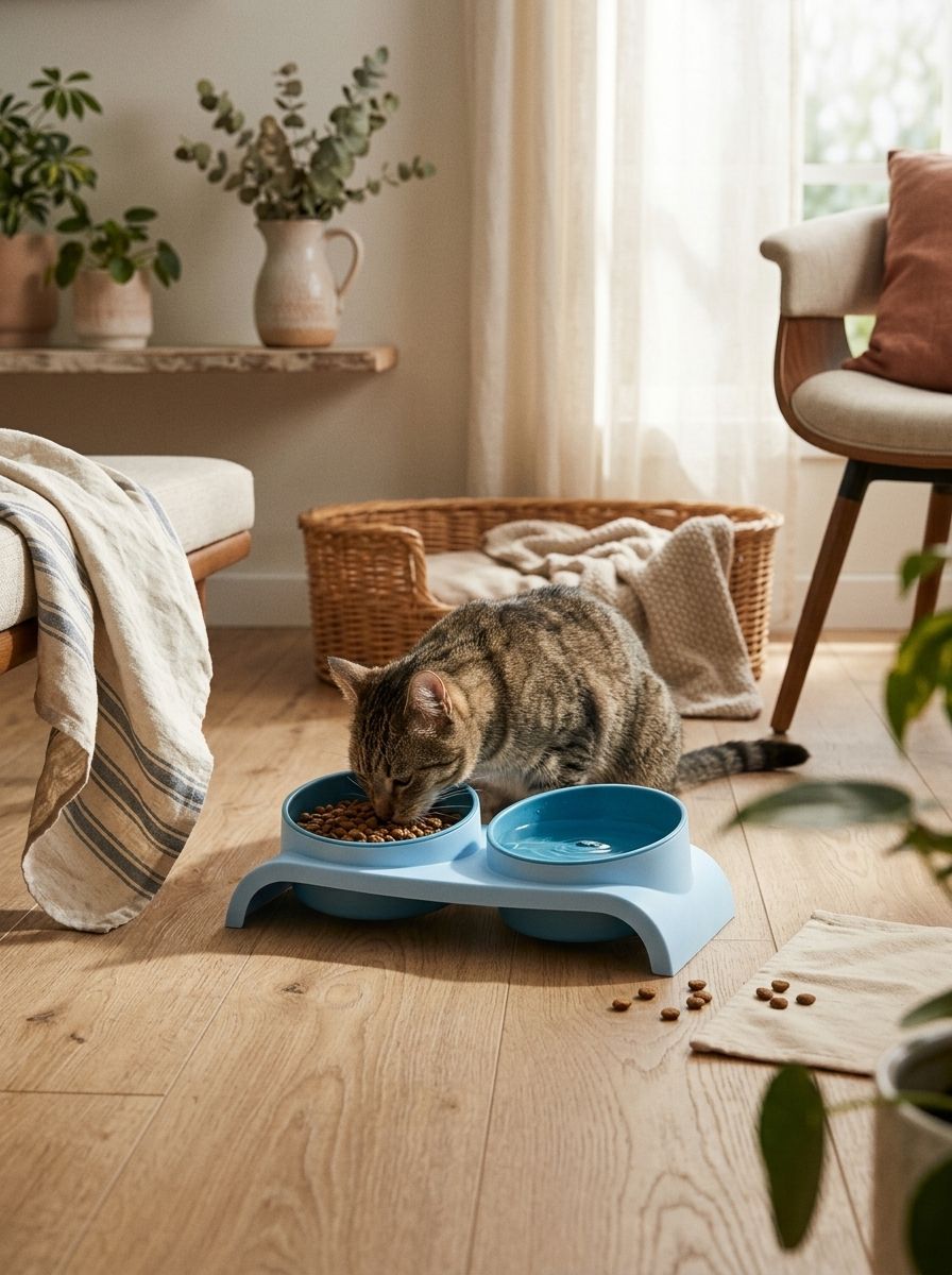 Zestaw misek dla zwierząt - błękitny - SINSAY