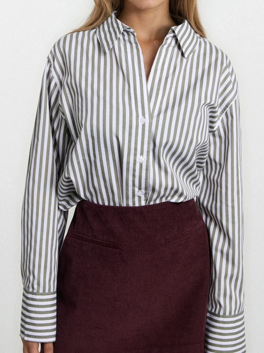 Košulja sa kragnom - šareno - SINSAY