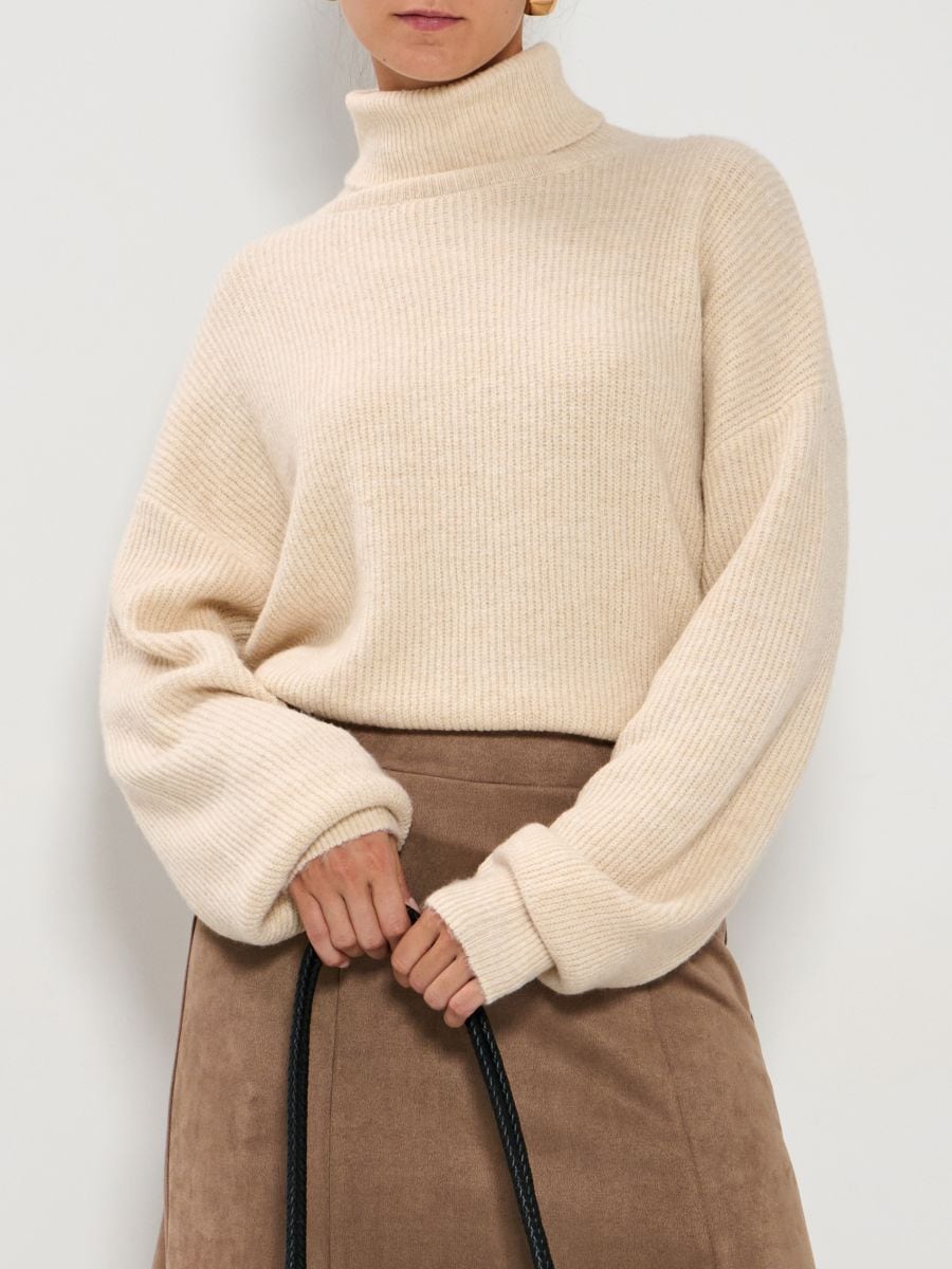 Melange rolka - bež - SINSAY