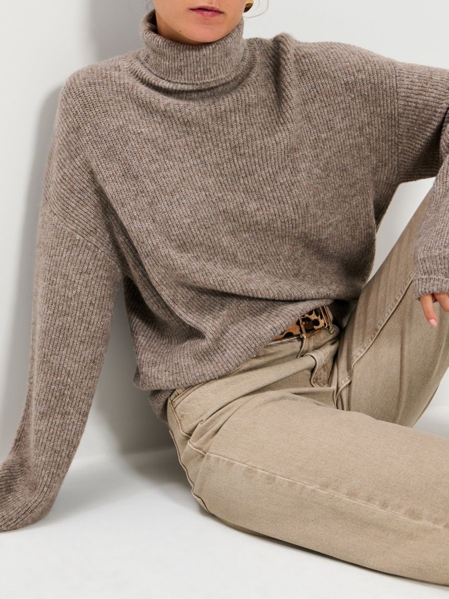 Melange rolka - smeđa - SINSAY