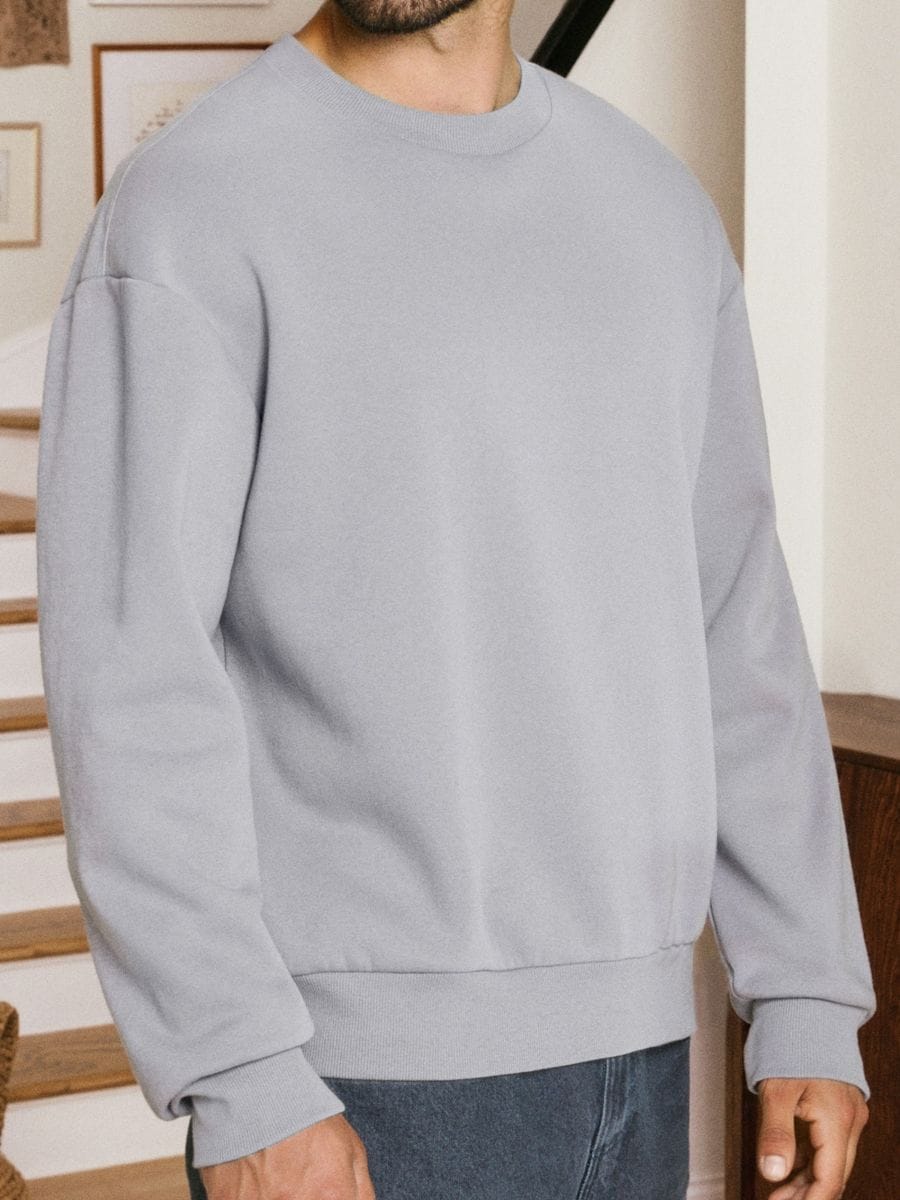 Bluză sport basic - gri deschis - SINSAY