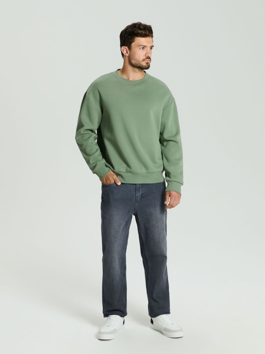 Bluză sport basic - verde-deschis - SINSAY