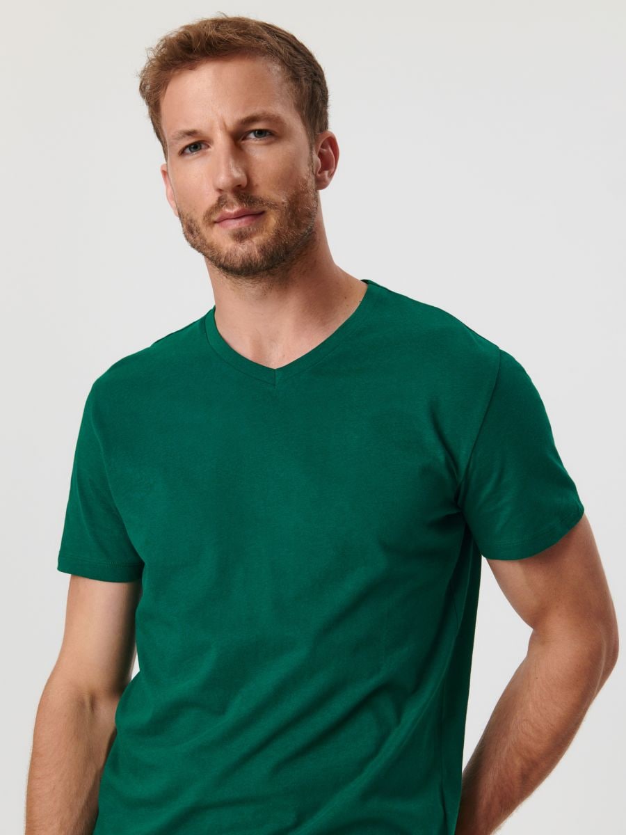 T-Shirt - Grün - SINSAY