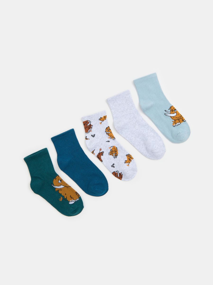 Set de 5 perechi de șosete - multicolor - SINSAY