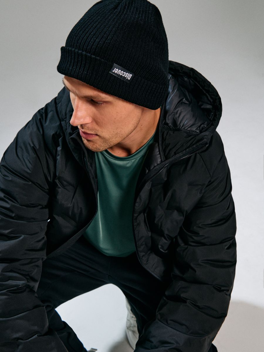 Kapa beanie - crno - SINSAY