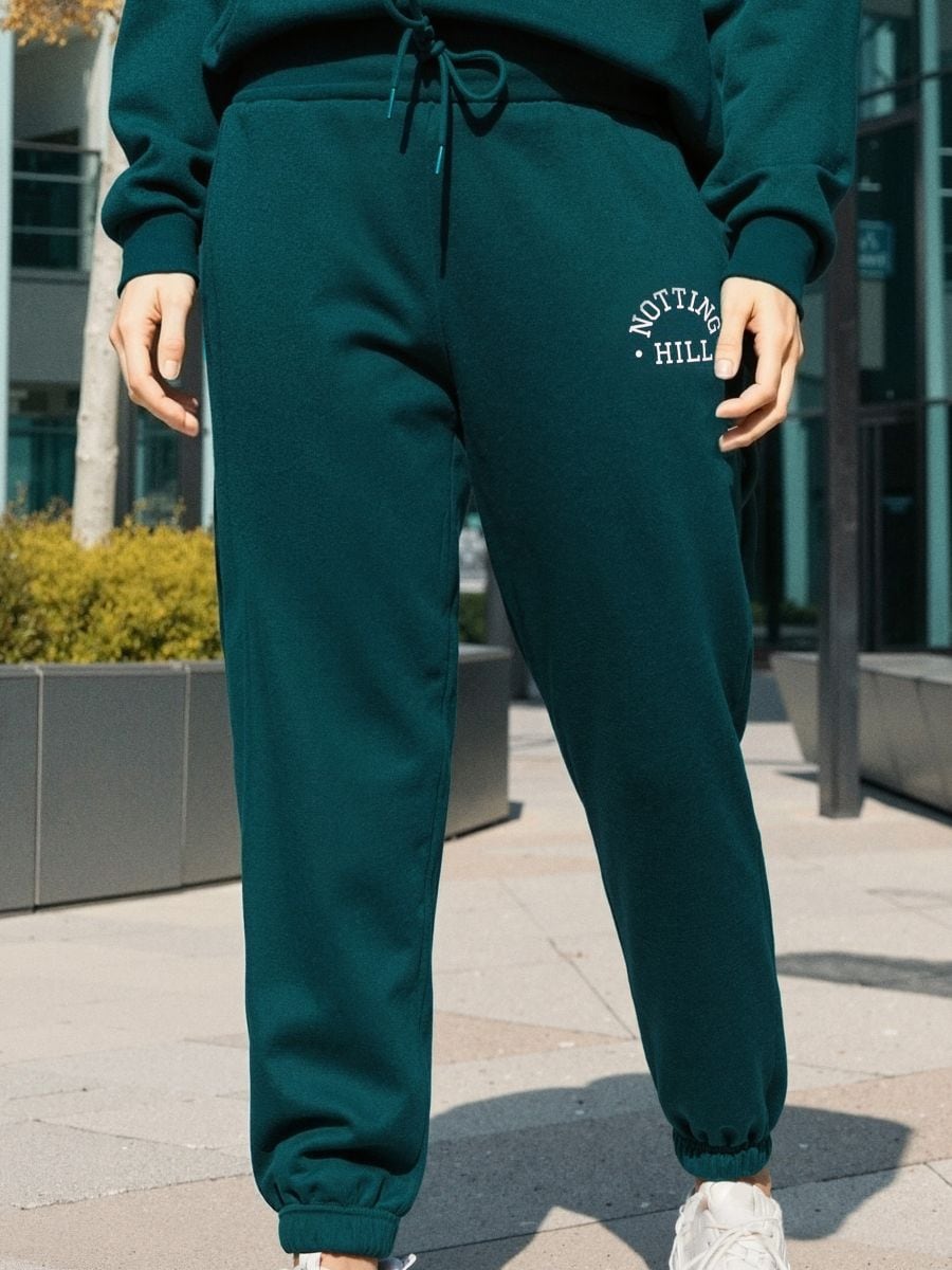 Pantaloni sport - albastru-verzui - SINSAY