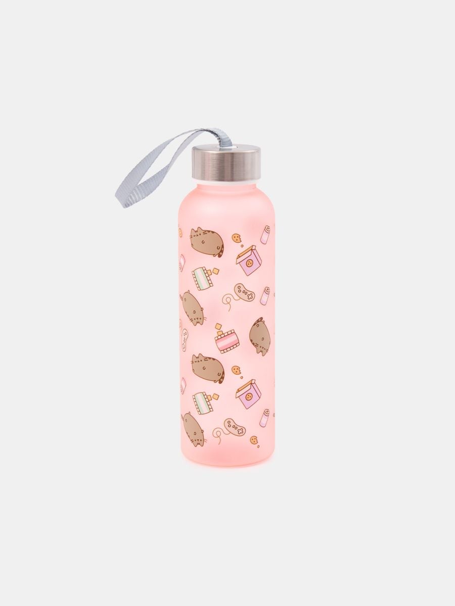 Butelka Pusheen the Cat - wielobarwny - SINSAY