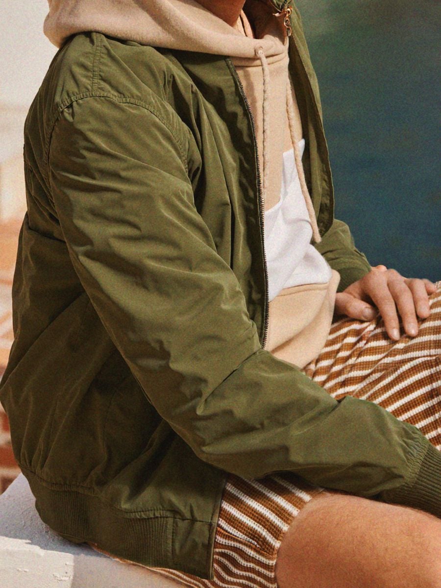 Bomber-jakk - khaki - SINSAY