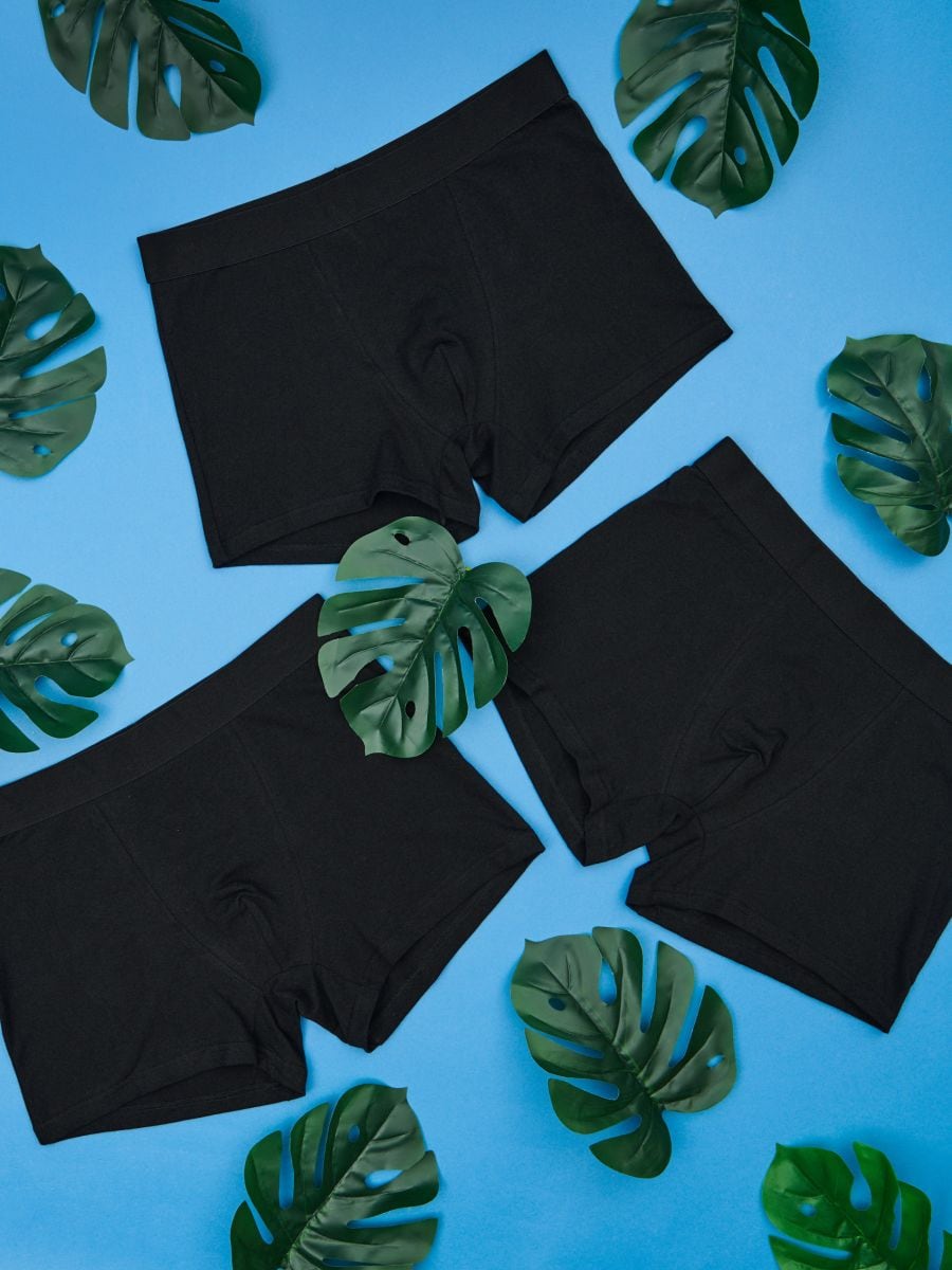 Komplet 3 boksaric - črna - SINSAY