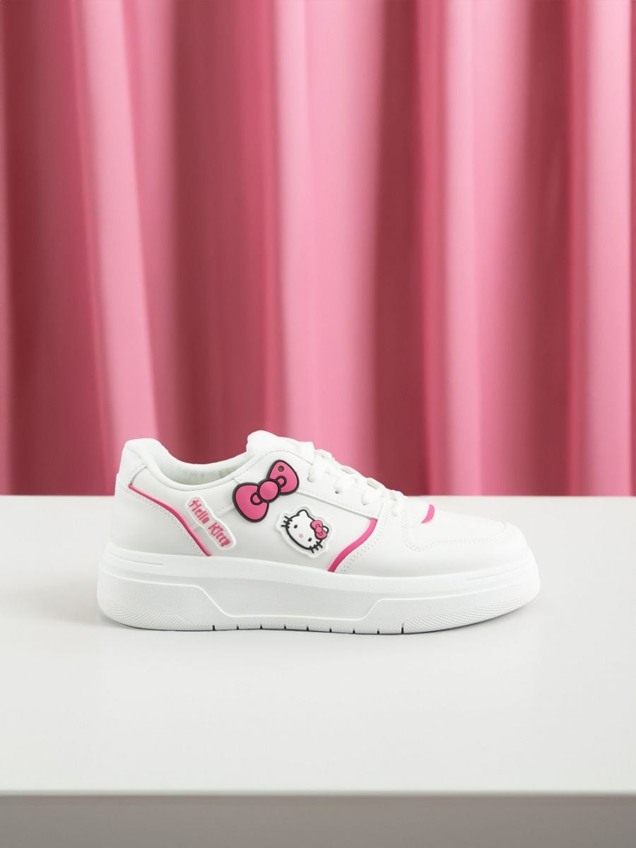 Sportiska stila apavi Hello Kitty - balts - SINSAY