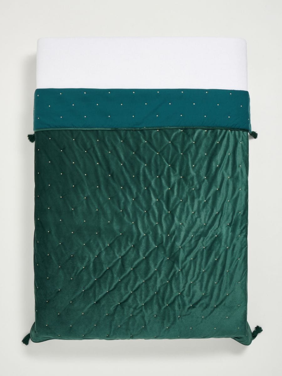 Prekrivač za krevet - plavozeleno - SINSAY