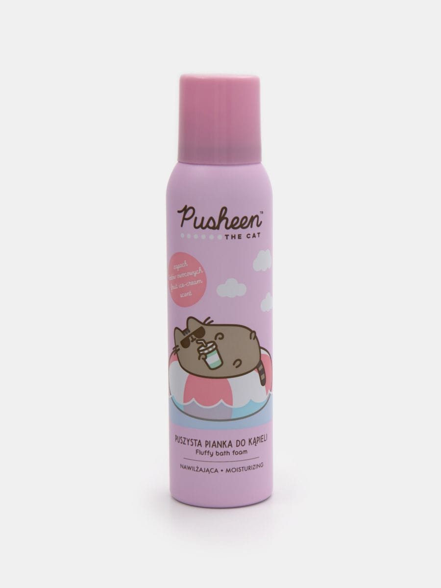 Pianka do kąpieli Pusheen - różowy - SINSAY