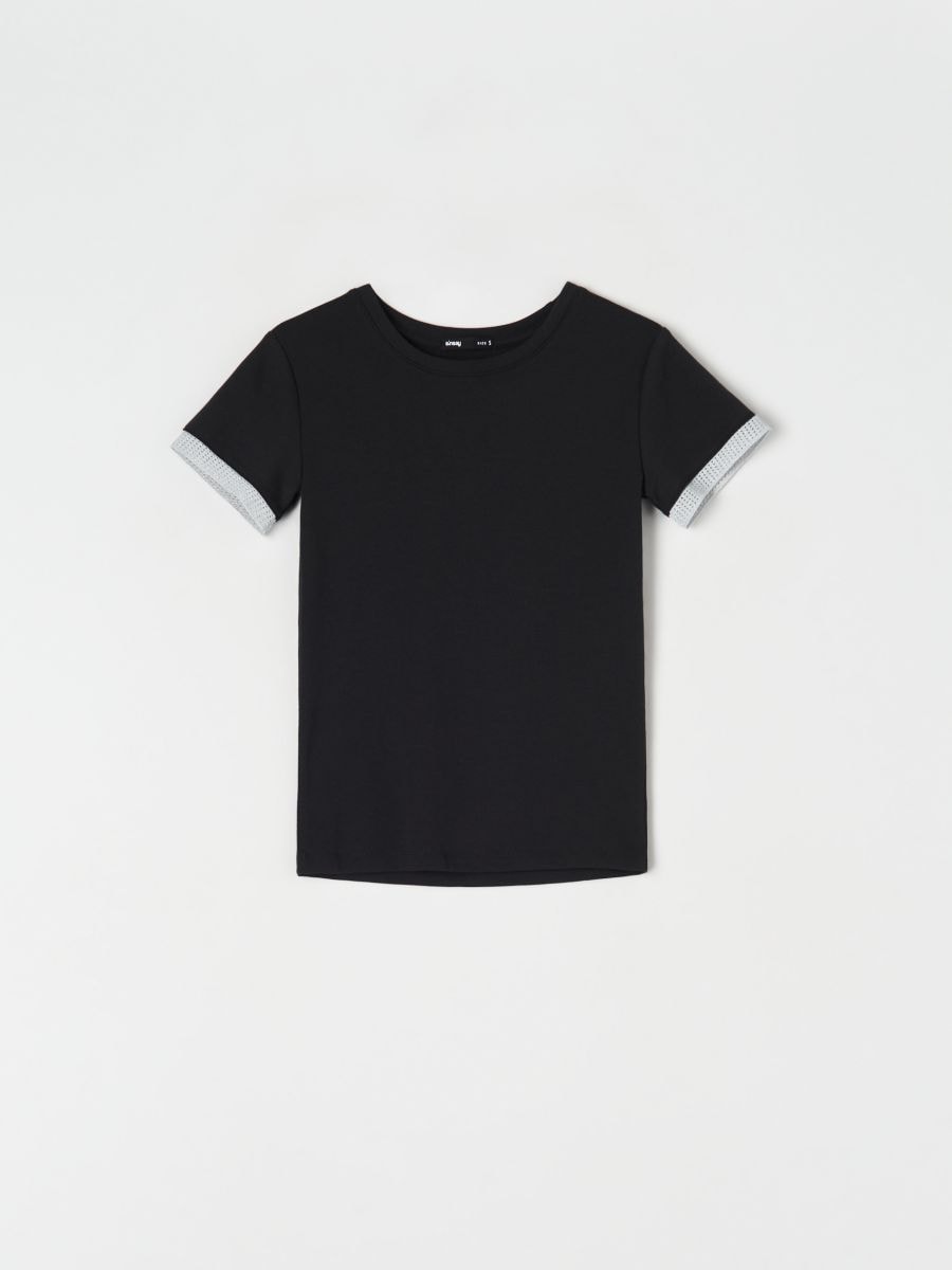 T-krekls - melns - SINSAY