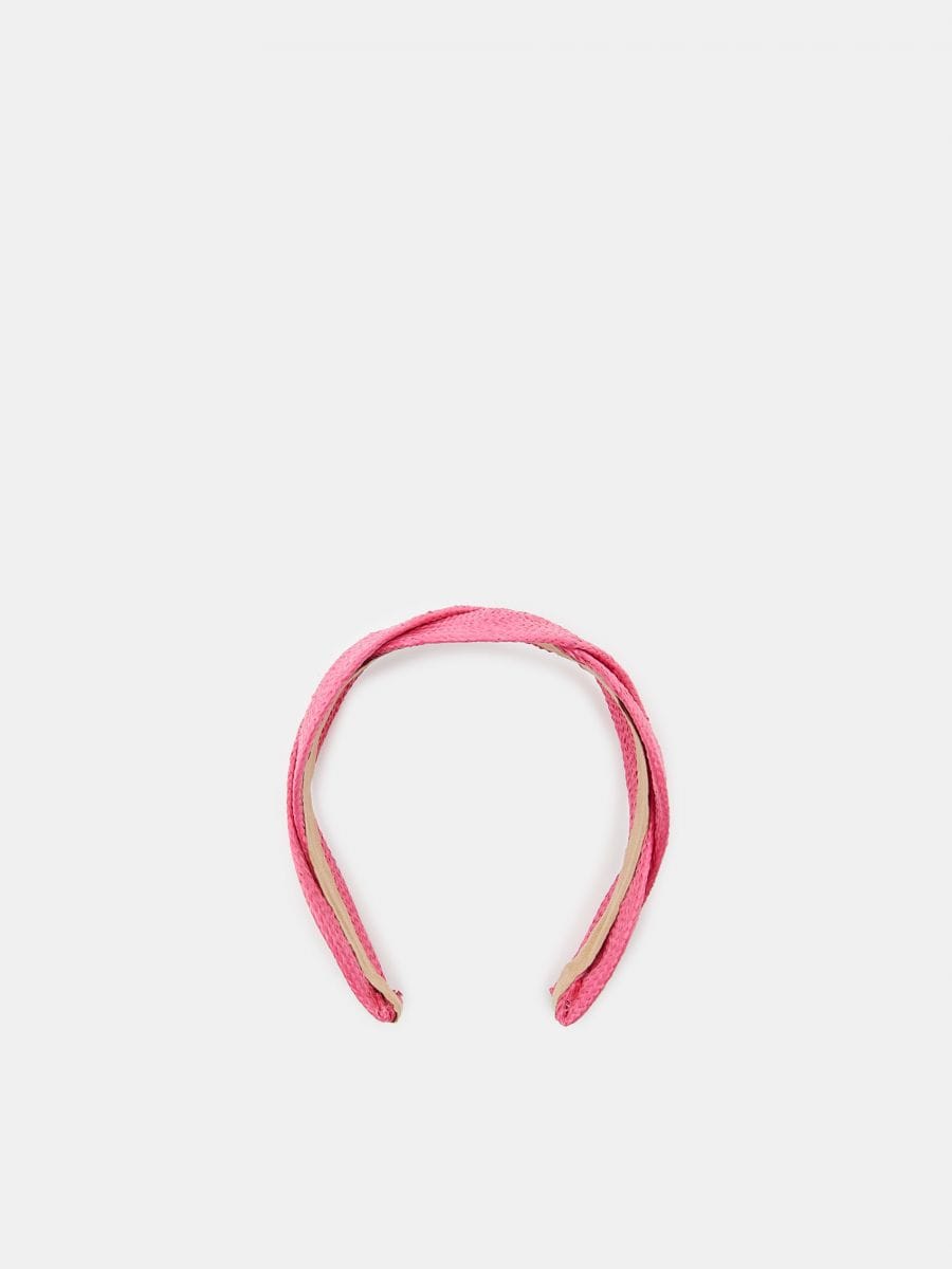 Cerchietto per capelli - rosa shocking - SINSAY