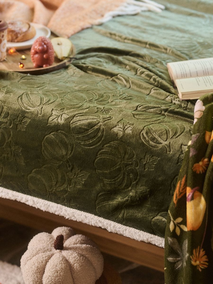 Narzuta na łóżko - khaki - SINSAY