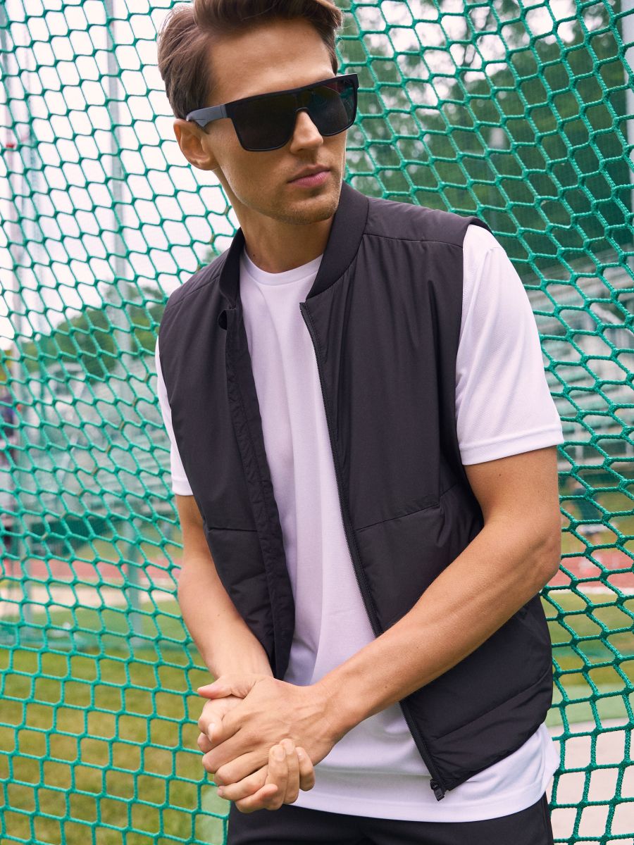 Weste - Schwarz - SINSAY