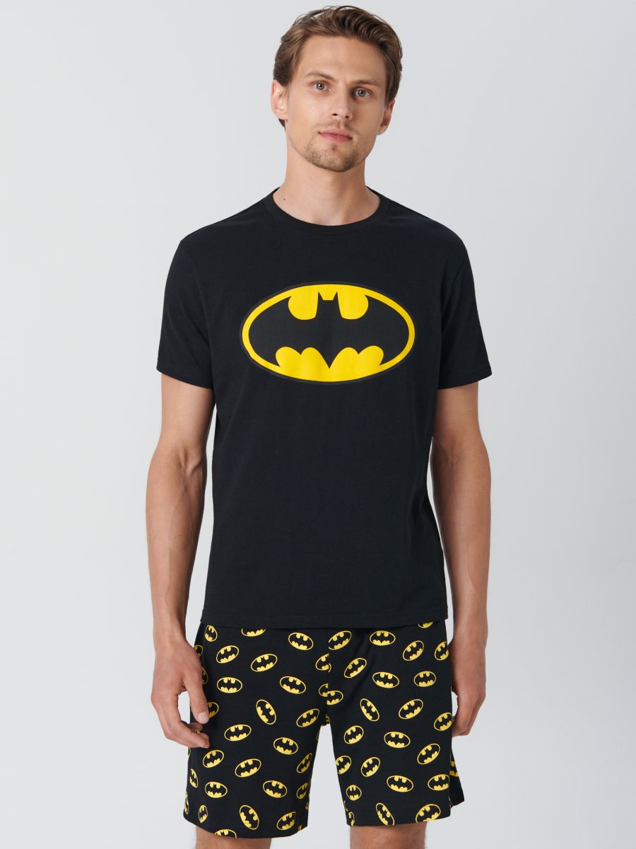 Piżama Batman - czarny - SINSAY