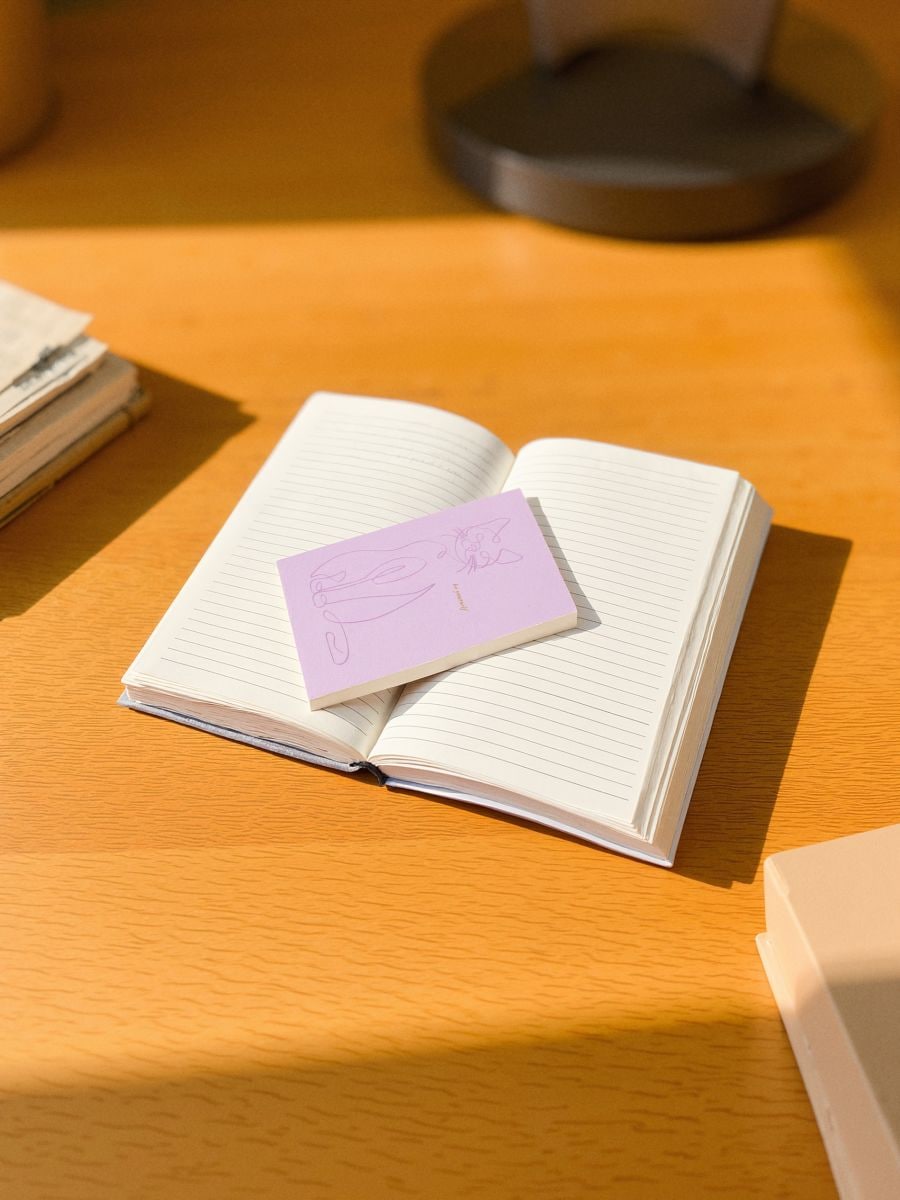 Zápisník 2 pack - světle fialová - SINSAY