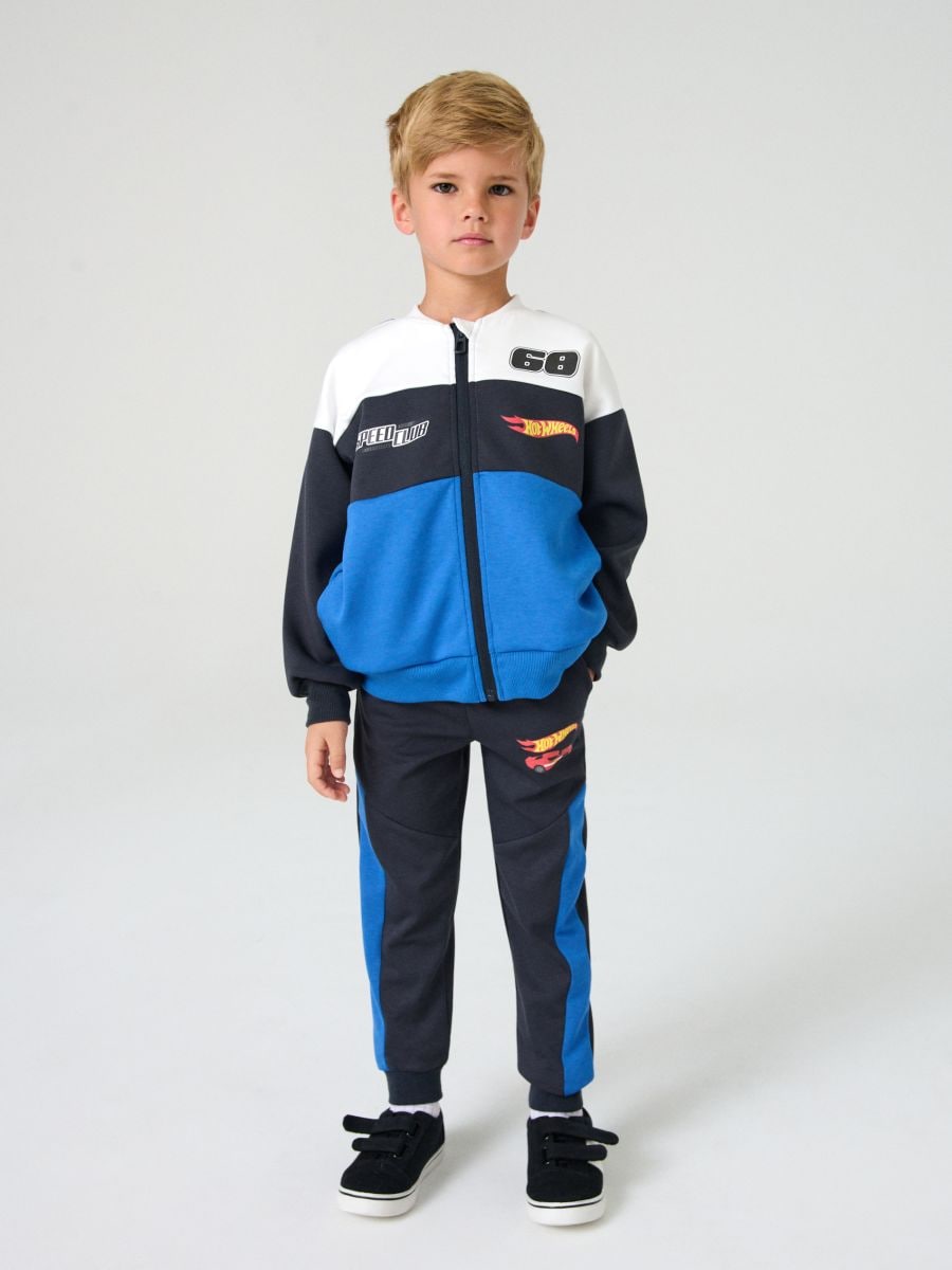 Spodnie dresowe Hot Wheels - szary - SINSAY