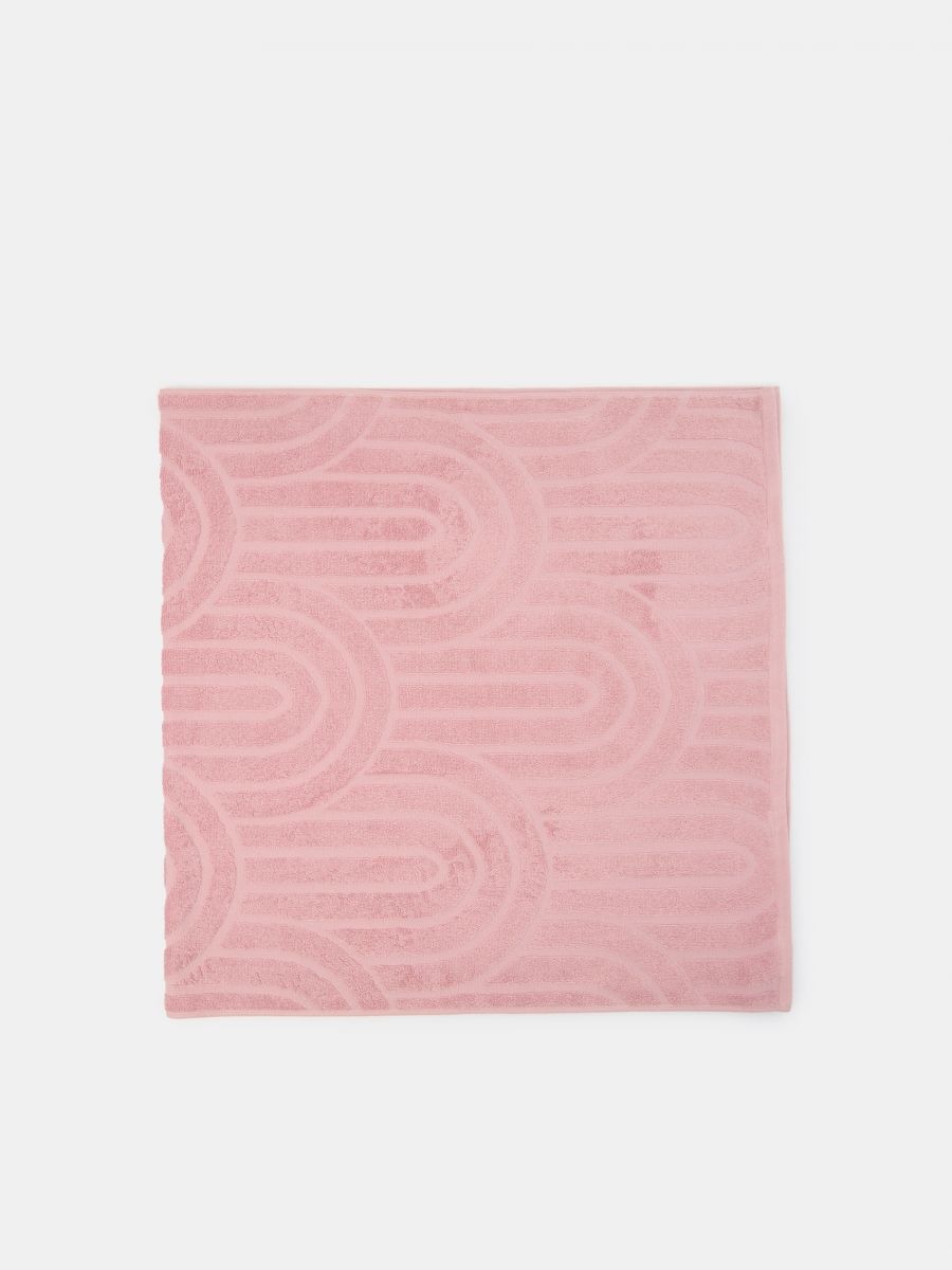 Pamučni ručnik - ružičasta - SINSAY