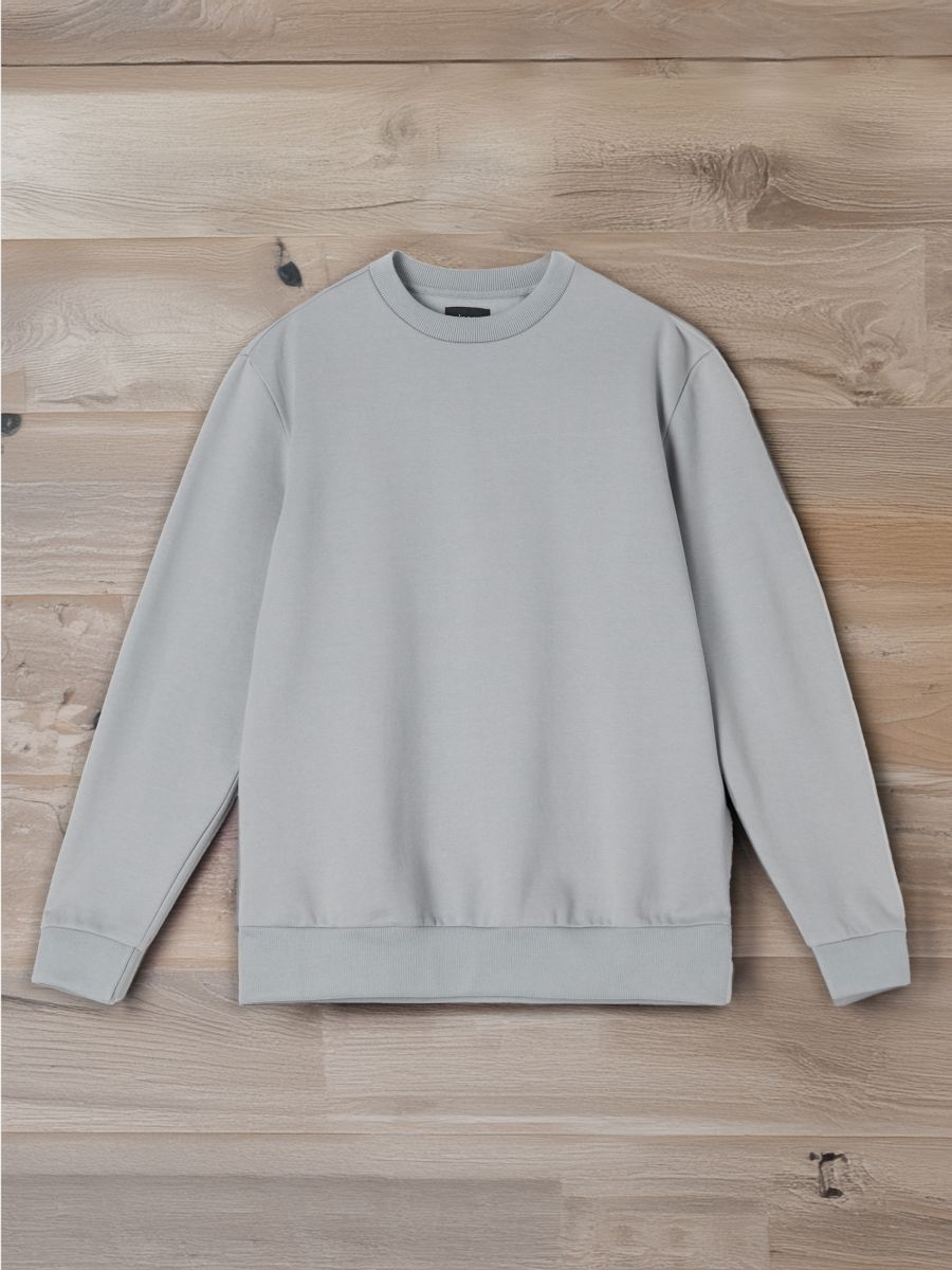 Basic-Sweatshirt - Hellblau - SINSAY