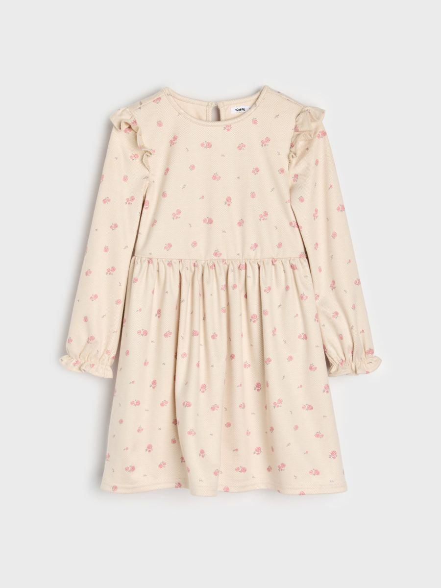Elegancka sukienka dresowa - wielobarwny - SINSAY