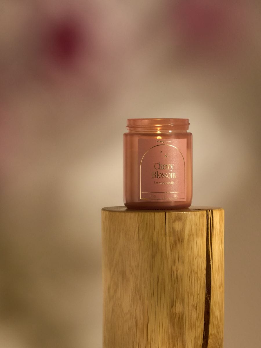 Lumânare parfumată Cherry Blossom - roz-pastel - SINSAY