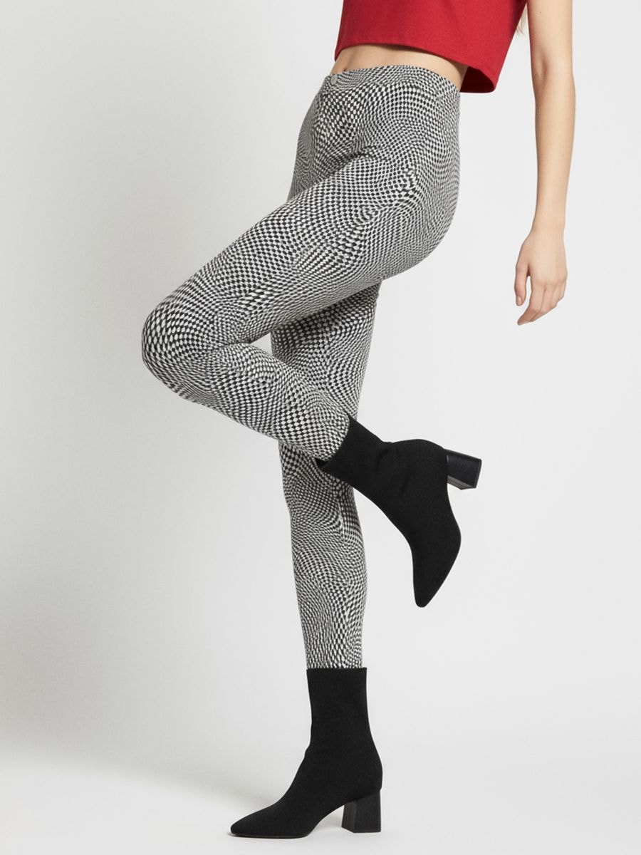 Blugi high waist skinny - negru - SINSAY