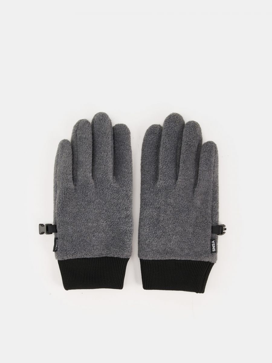 Gloves - light grey - SINSAY