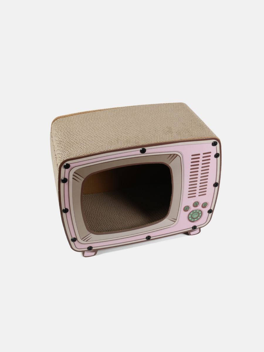 Kratzkissen für Katzen DIY - Pastellrosa - SINSAY