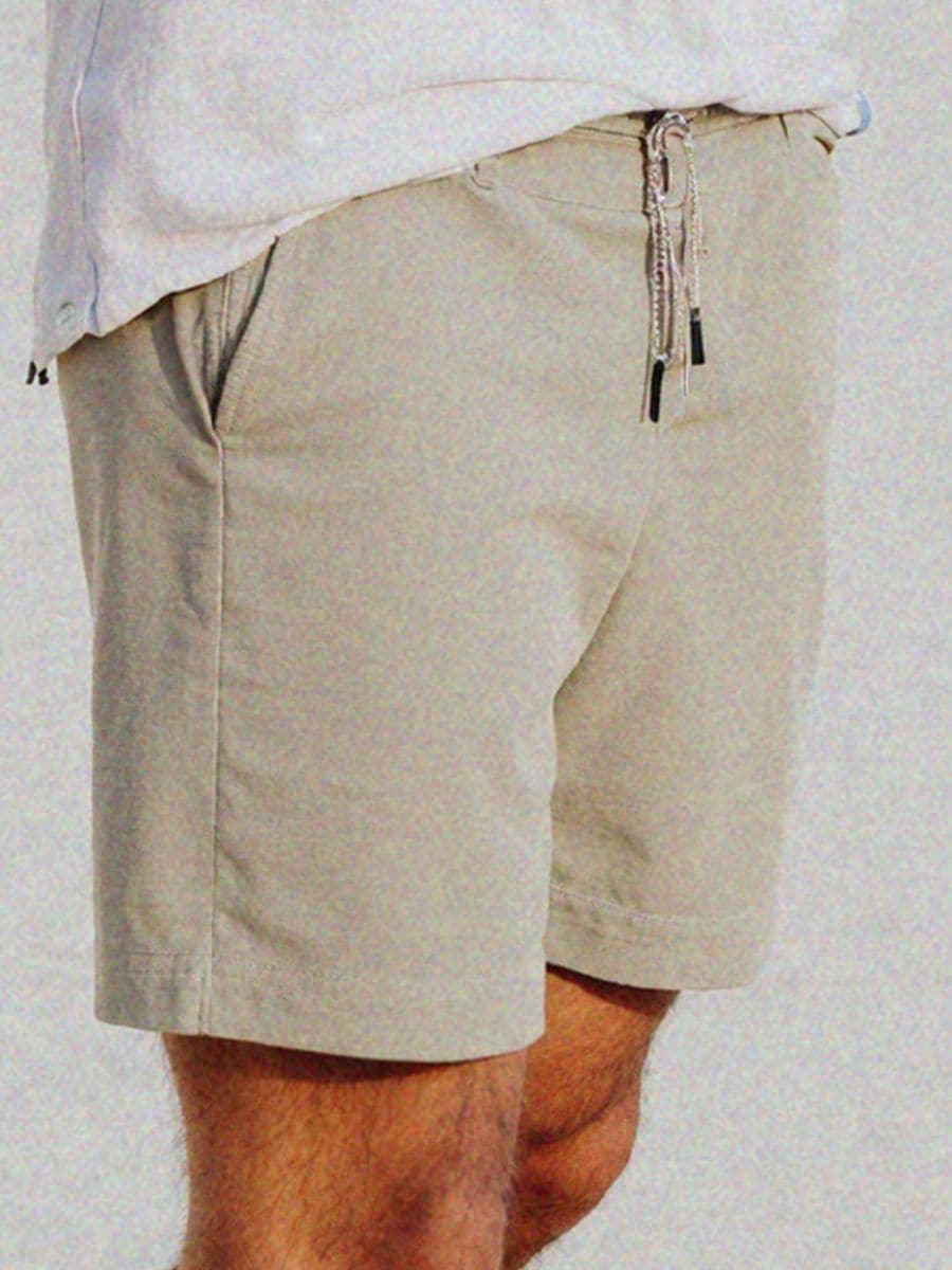 Slim šortai - šviesiai žalia - SINSAY