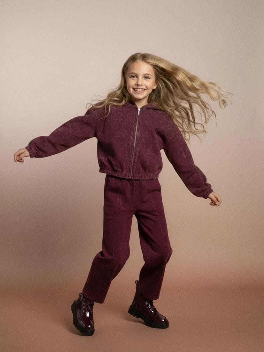 Παντελόνα - burgundy - SINSAY