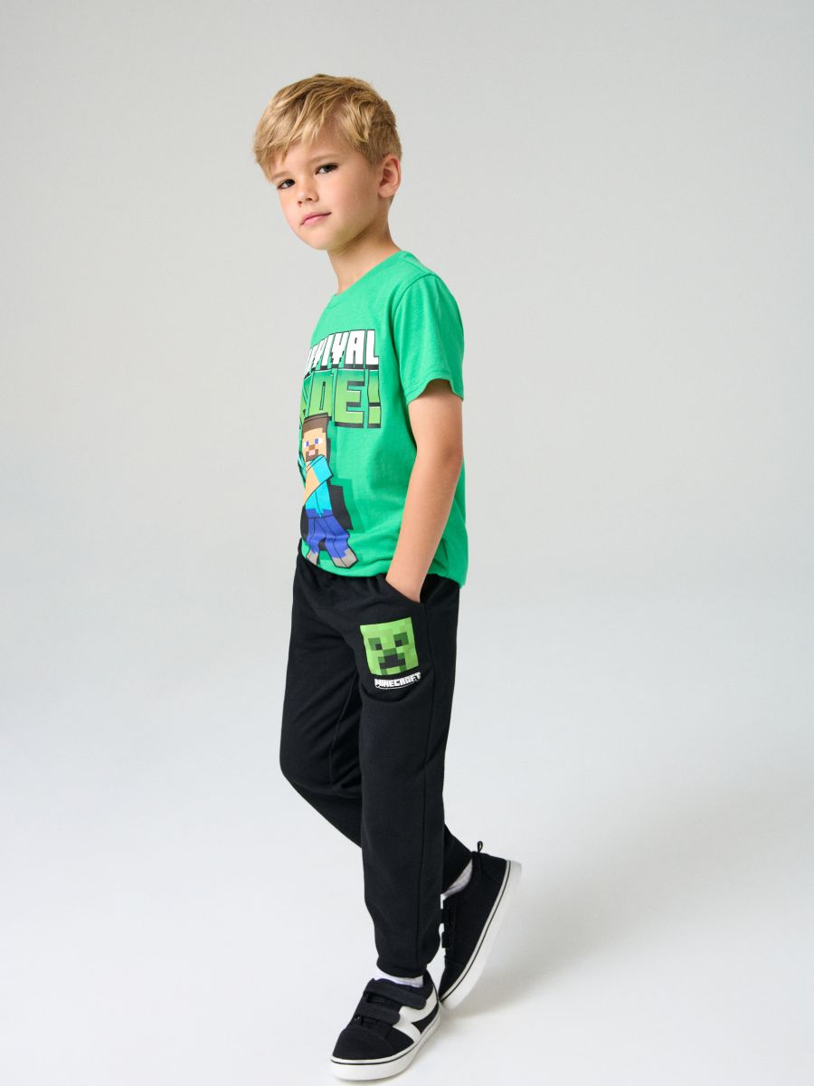 Pantaloni da tuta Minecraft - nero - SINSAY