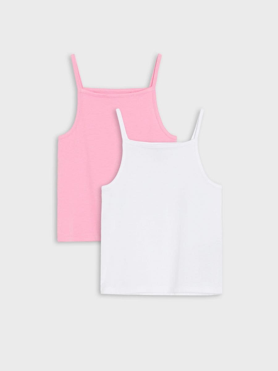 Komplet od 2 majice kratkih rukava - roze - SINSAY
