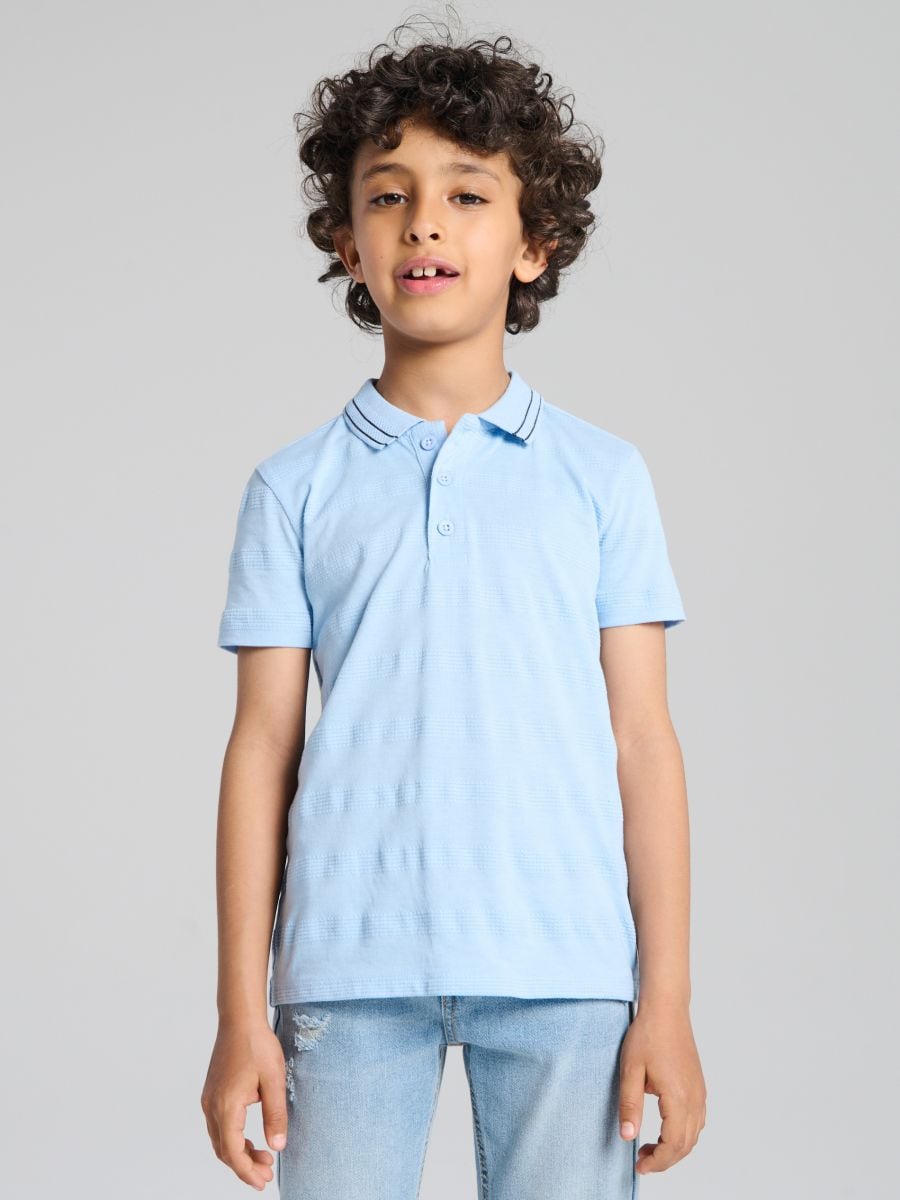 Polo - blu pallido - SINSAY